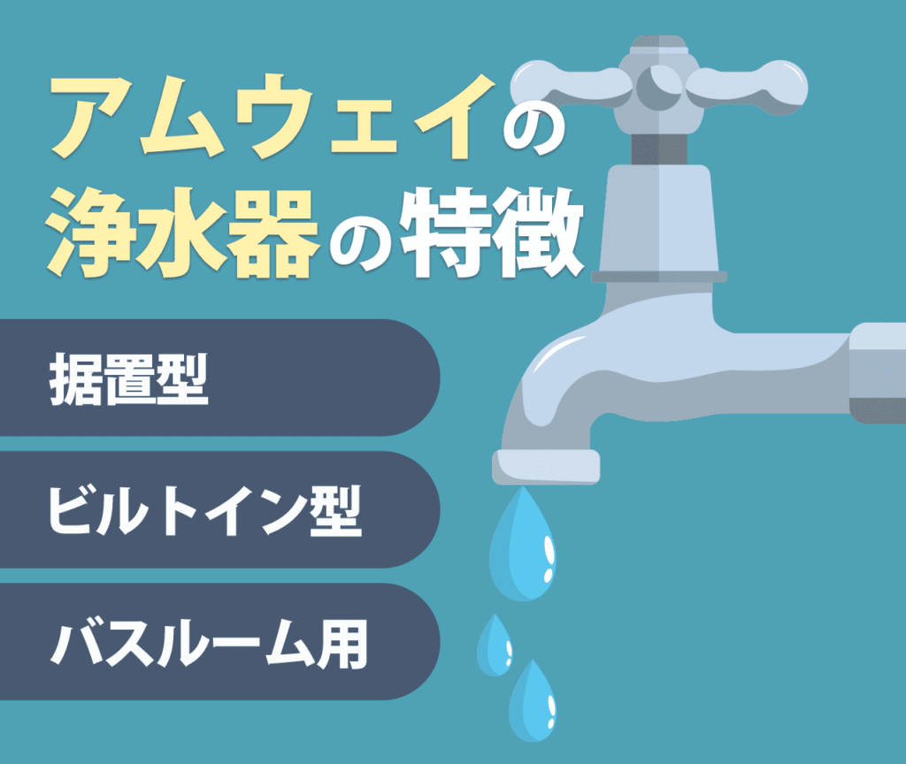 アムウェイの浄水器の特徴