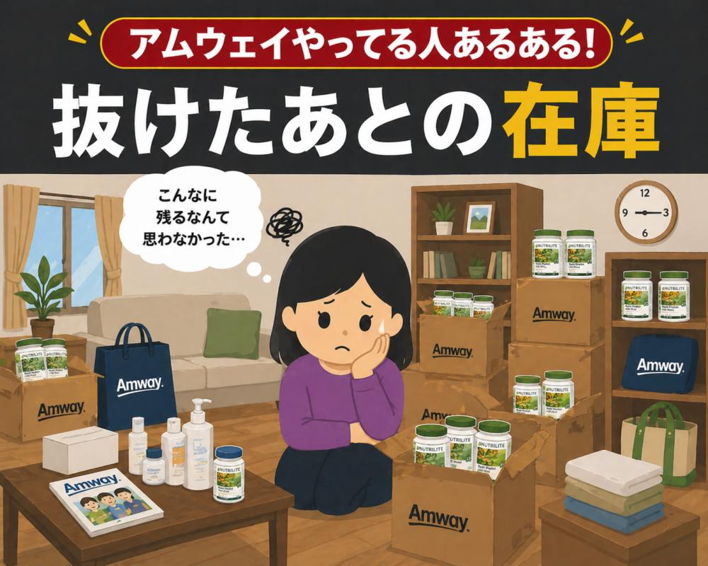 抜けたあとの在庫